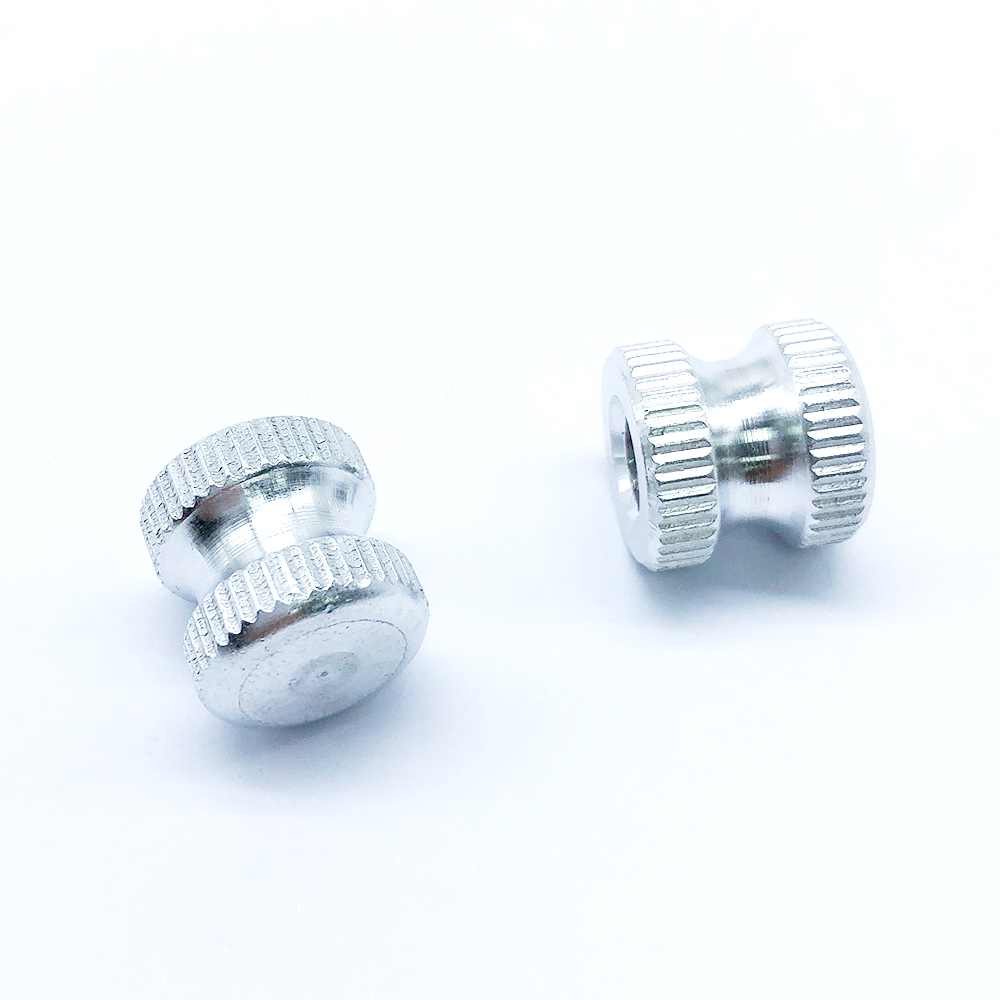 Embedded Nut with Embossed Inlay