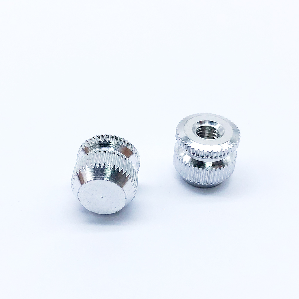 Embedded Nut with Embossed Inlay
